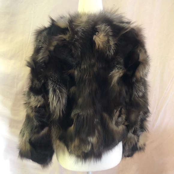 SOLD REAL Fox Fur Jacket - Picture 3 of 6